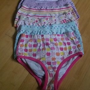 Hanna Andersson lot of 6 panties 120-130